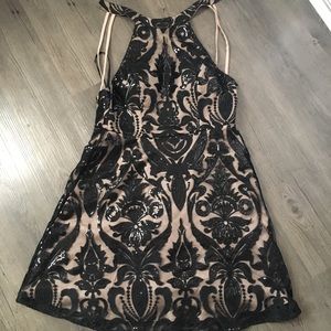 Sparkly cocktail dress